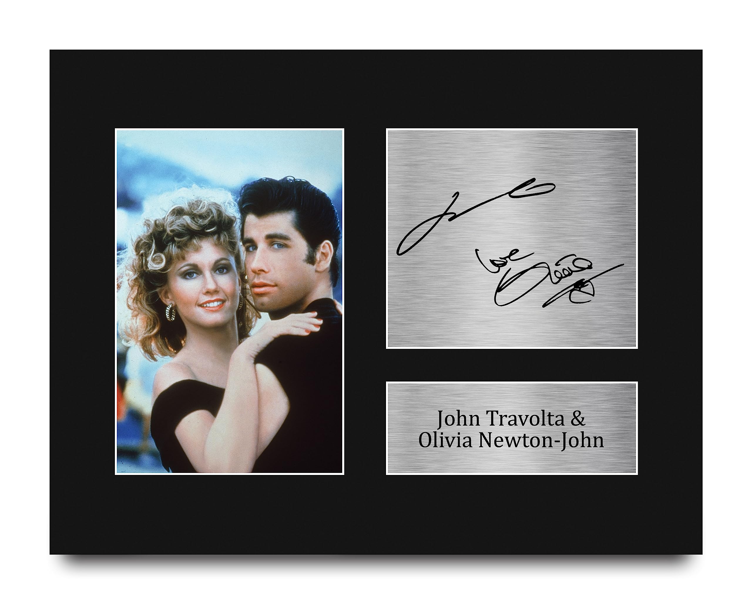 Amazon.com: HWC Trading John Travolta & Olivia Newton-John Grease